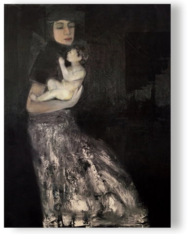 öl/Lw 120 x 160 cm, 2019